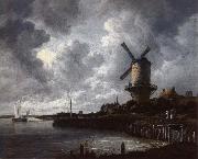 Jacob van Ruisdael Windmill at Wijk bij Duurstede oil